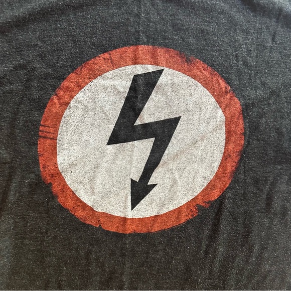 Marilyn Manson Shock Logo Shirt Rare Antichrist Superstar Logo Goth Size Small - Picture 3 of 5